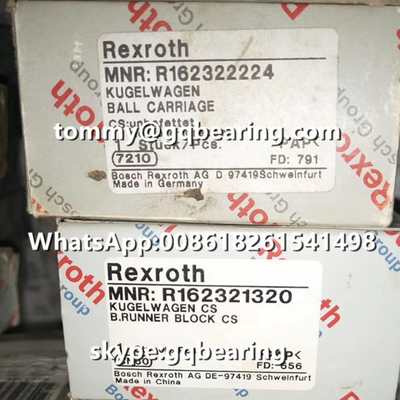 Rexroth R165321420 Matériau d'acier Type de bride Longueur standard Hauteur standard Bloc linéaire
